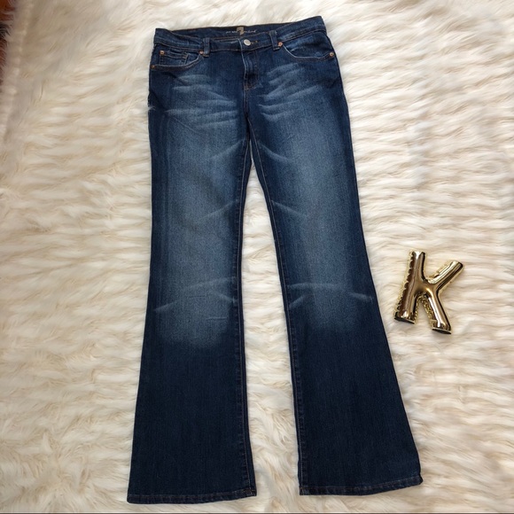 7 For All Mankind flare jeans size 29. - Picture 2 of 8